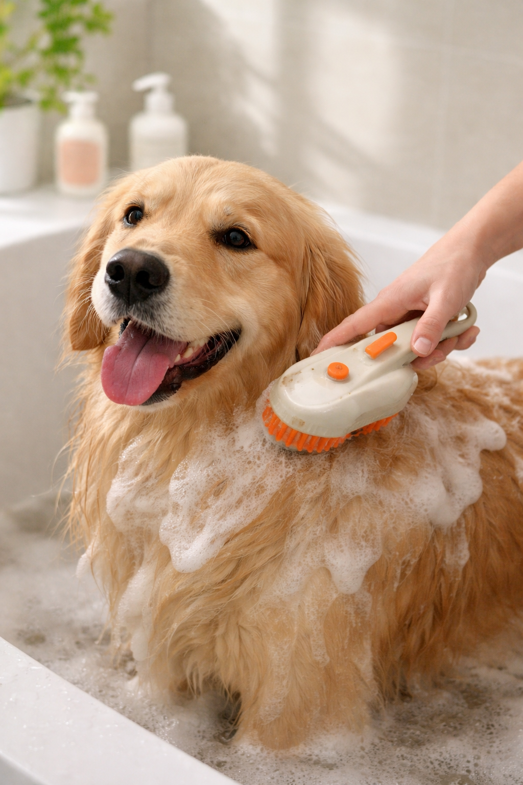 FluffEase™ 4-in-1 Pet Steam Brush – The Ultimate Spa Experience for Your Furry Friend!aming Hair Brush for Dogs Cats