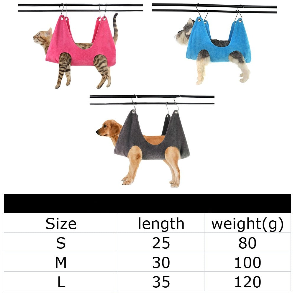 Pet Grooming Bag Hammock Helper Restraint Bags for Bathing Trimming Nail