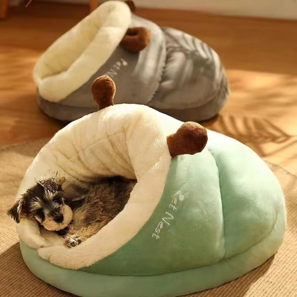 Foldable Slipper Shaped Pet Bed House for Cats and Dogs