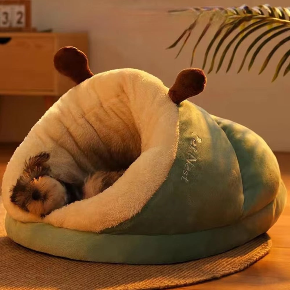Foldable Slipper Shaped Pet Bed House for Cats and Dogs