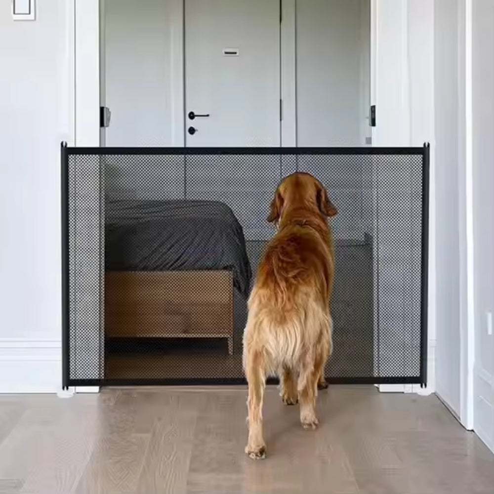 Pet Isolated Network Stairs Gate Safety Breathable Mesh Playpen